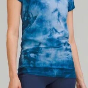 Lululemon Tie Dye Blue Swiftly Tech